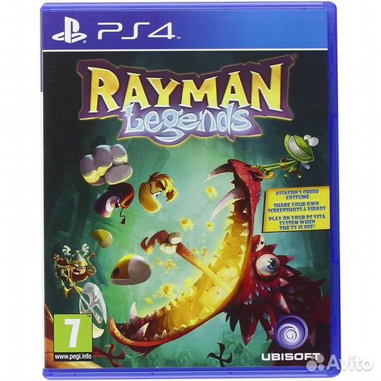 Rayman Legends PS4 анг. б\у