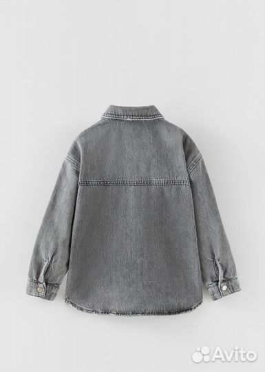 Джинсовая детская рубашка Zara