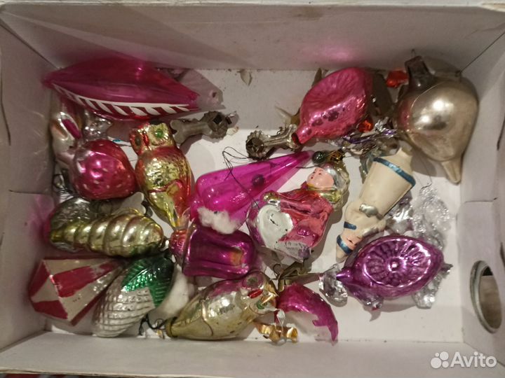 Игрушки стекло