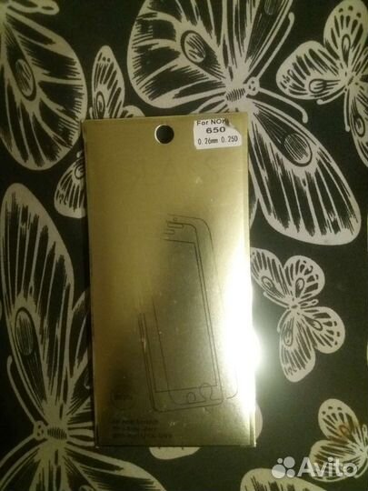 Защитное стекло на Nokia Lumia 650