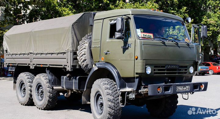 Тент на Камаз 5350 военный