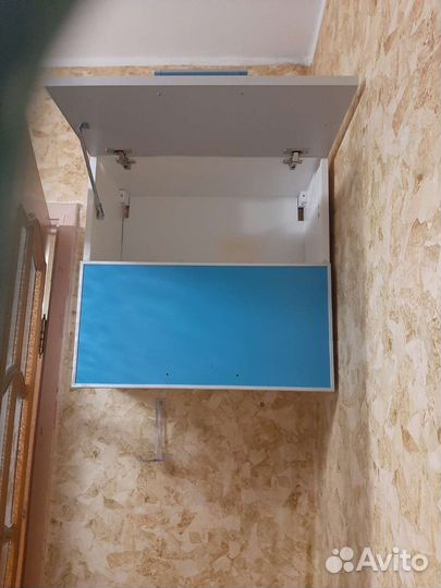 Бирюзовый кухонный гарнитур