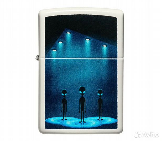 Зажигалка Zippo 49487 Aliens Design Оригинал