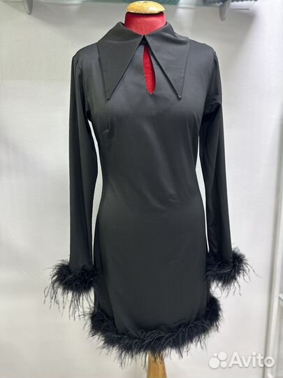 Черное мини платье новое