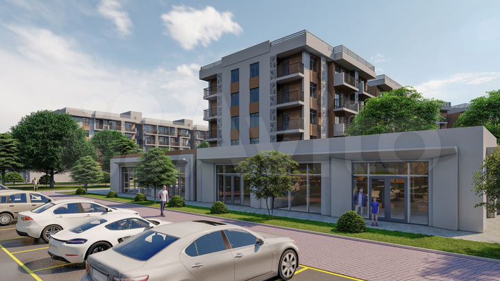 Квартира-студия, 33,5 м², 5/5 эт.