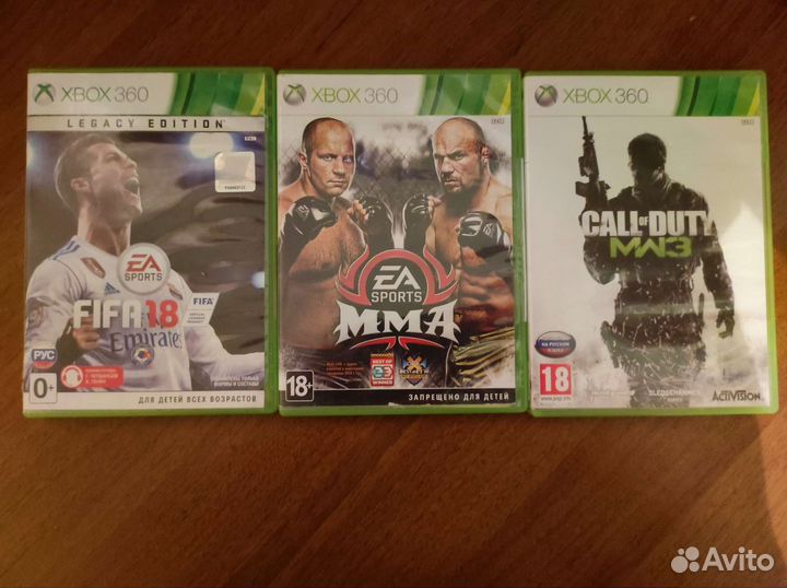 Продам диски на Xbox360