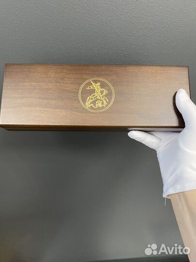 Набор «Георгий Победоносец» 57,54 гр. ч. золота