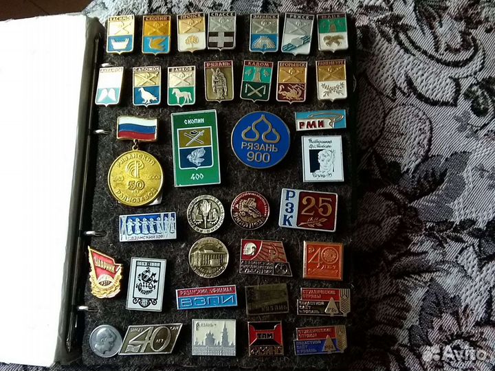 Значки о Рязани и области