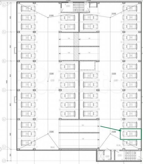 Машиноместо, 14 м²