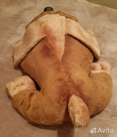 Собака меховая 65 см