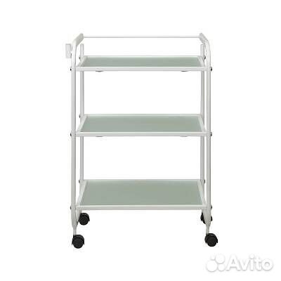 Косметологическая тележка стеклянная