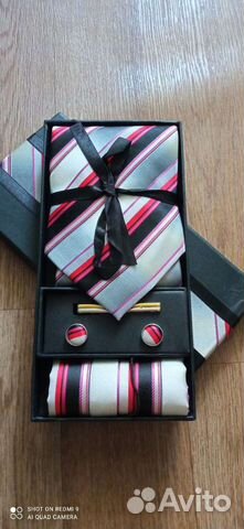 Галстук мужской подарочный набор