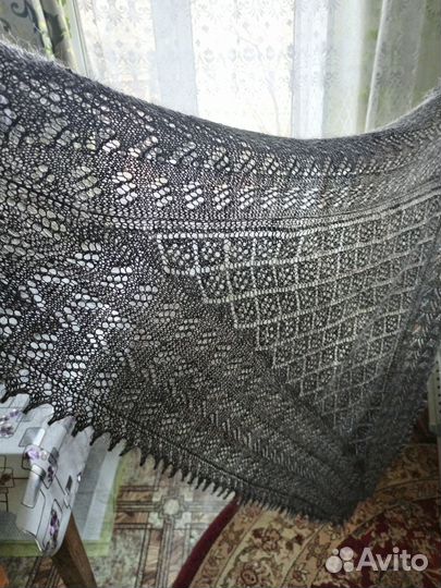 Вязаная косынка