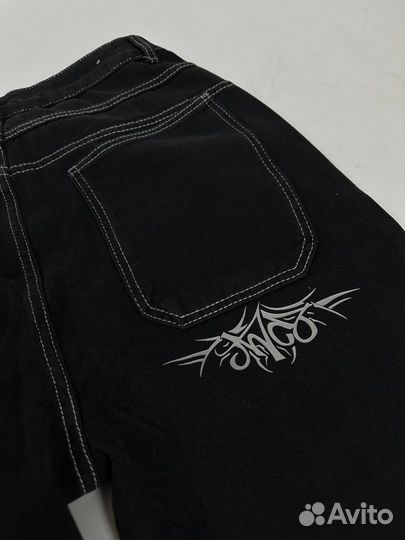 Джинсы широкие jnco oversize y2k