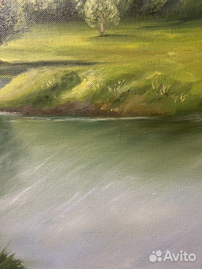 Картина маслом пейзаж