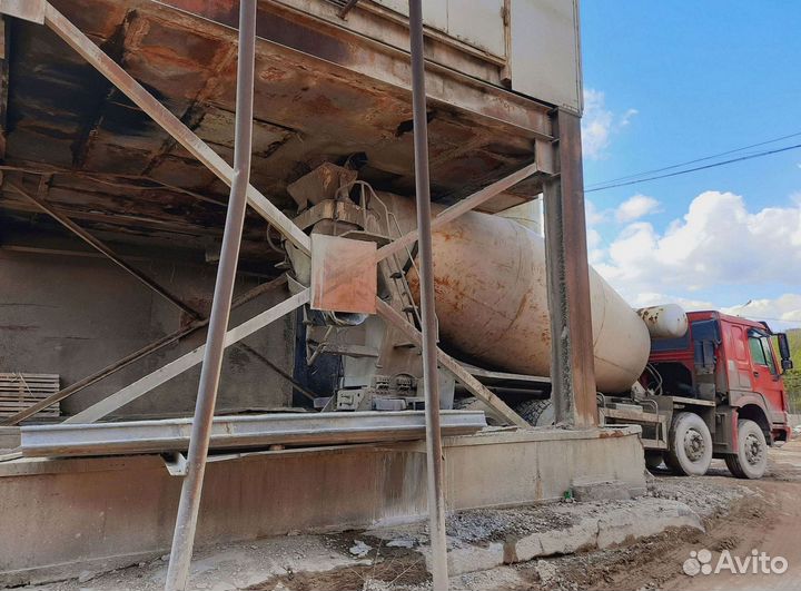 Доставка бетона миксером