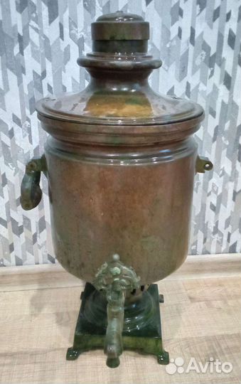 Угольный самовар царский. Тейле.мелали 7-7.5 л