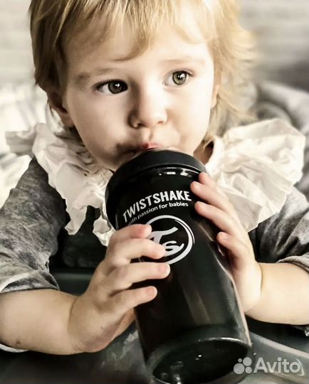 Поильник непроливайка с трубочкой 360 мл от 6+мес