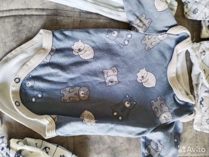 Детские вещи пакетом от 0 до 3 месяцев