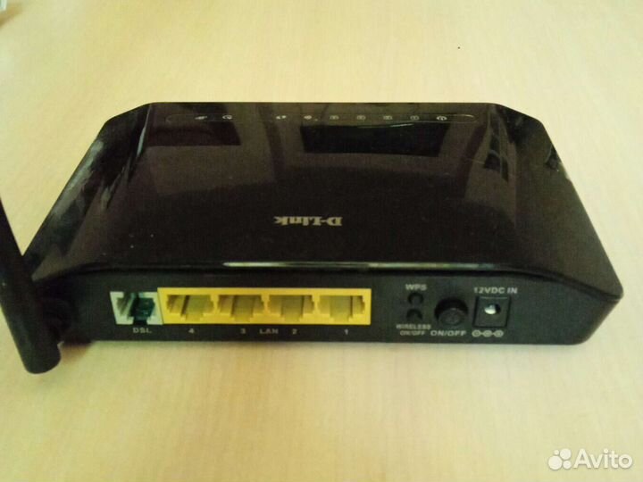 Wi-fi роутер D-link DSL-2640U