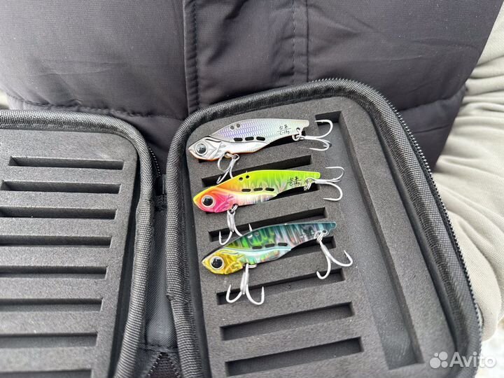 Блесна цикада виб 3 штуки комплект