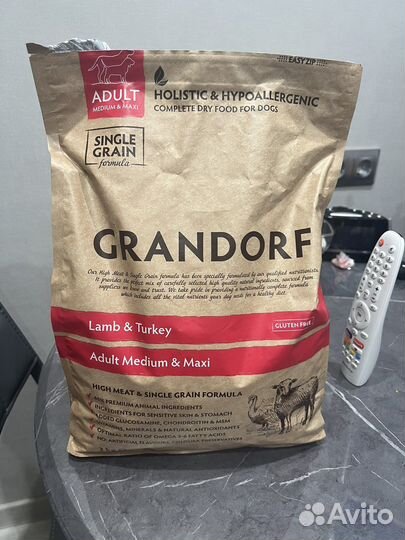 Сухой корм для собак grandorf