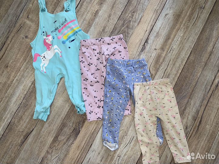 Вещи пакетом на девочку 80-86