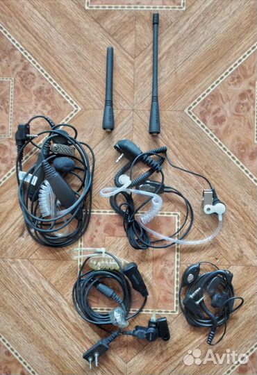 Антенны и гарнитуры для раций Vector, Vertex, нов