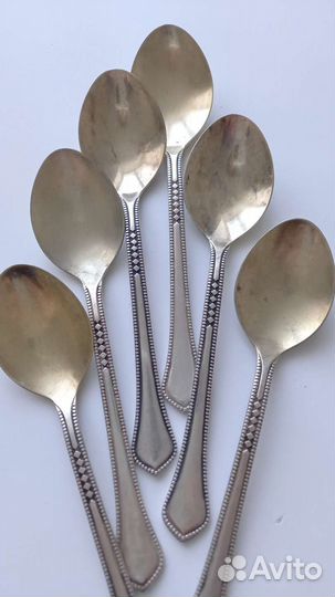 Мельхиоровые ложки чайные