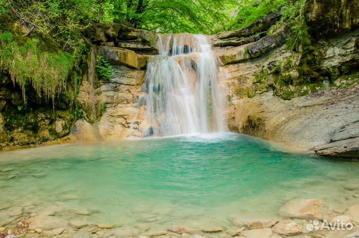 Джипинг, Горы, Водопады, Дольмены, Тур от Водителя