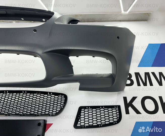 Передний бампер для BMW F10 в стиле M5 PP-пластик