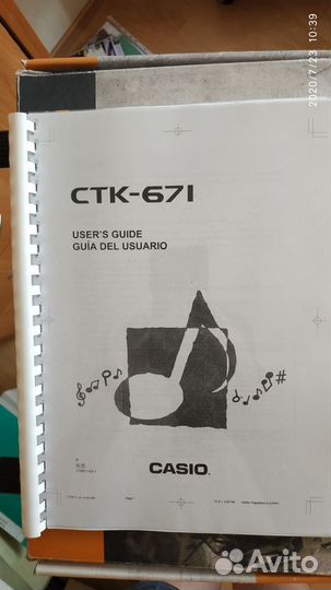 Синтезатор Casio CTK-671