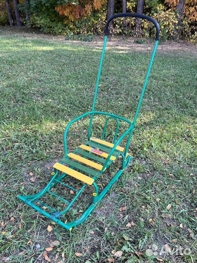 Детские зимние санки