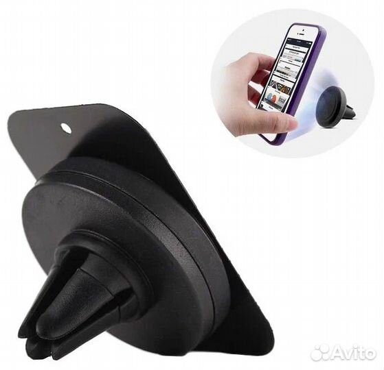 Держатель в авто RedLine в воздуховод Black