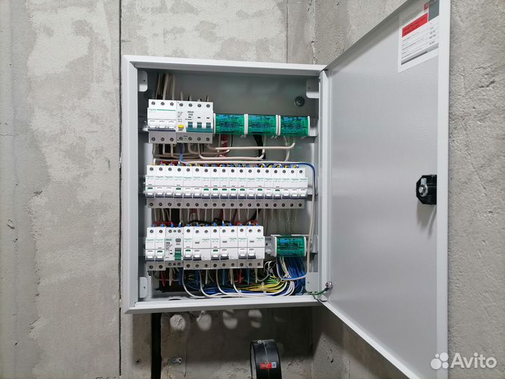 Электрик Монтаж в помещениях