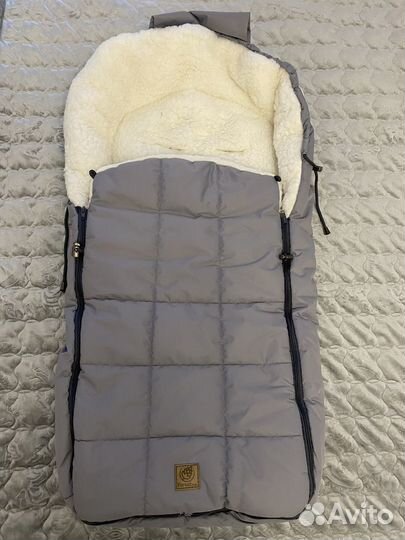 Зимний конверт в коляску