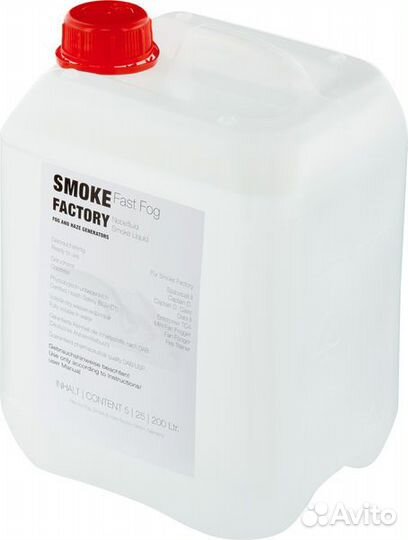 Smoke factory Fast Fog 5l, специальная жидкость дл