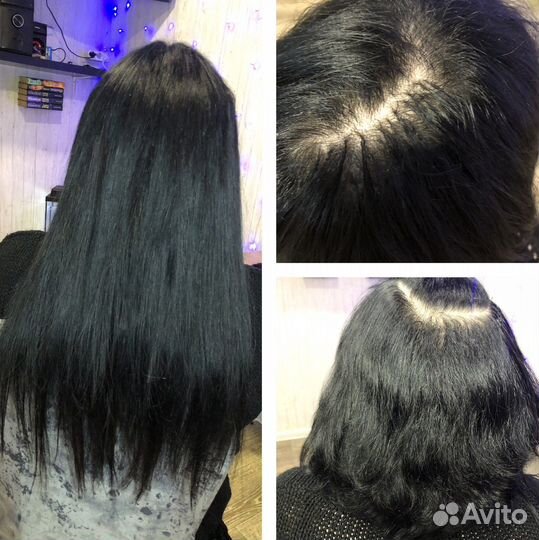 Наращивание волос