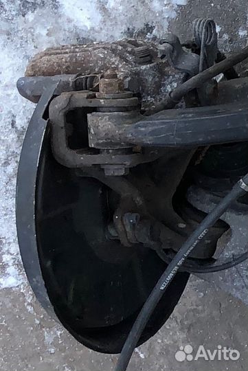 Кулак поворотный задний audi A4 B6