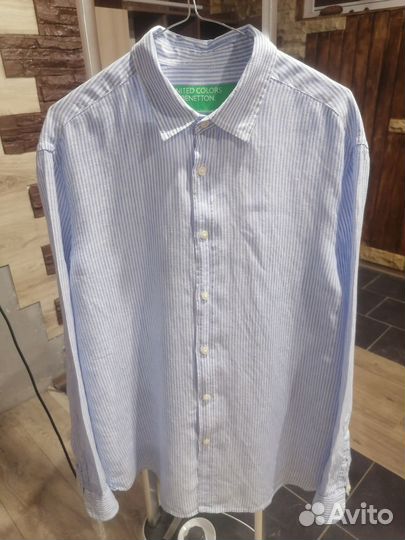 Рубашка лён