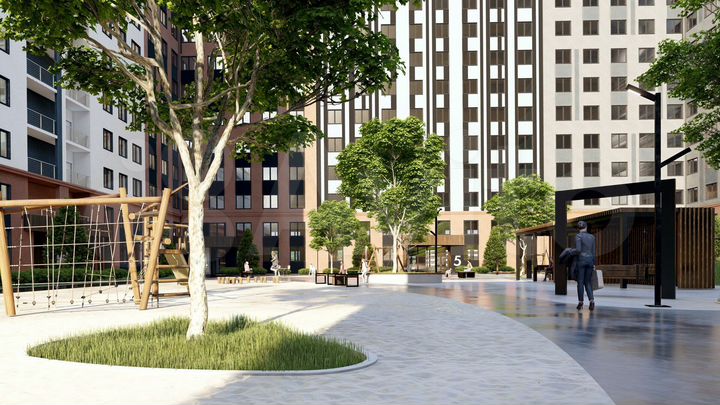 3-к. квартира, 97 м², 5/14 эт.