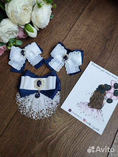 Жабо мужское женское объемное