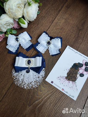 Жабо мужское женское объемное