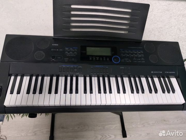 Синтезатор casio CTK-6000 состояние отличное