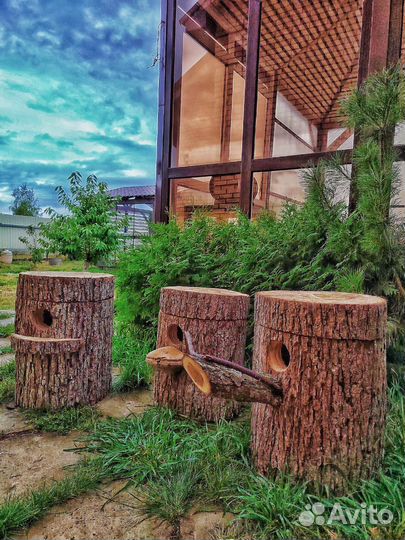 Бельчатники, дуплянки, скворечники, домики