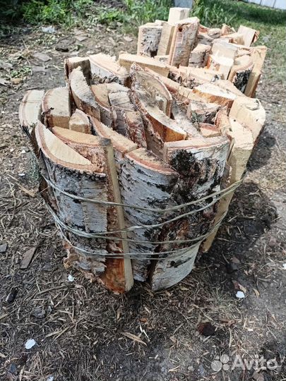 Дрова березовые вязанка
