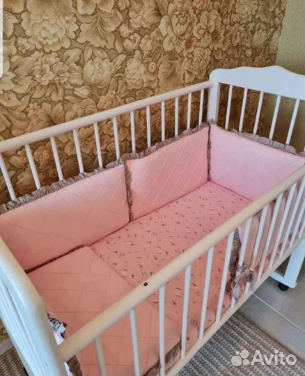 Бортики в детскую кроватку