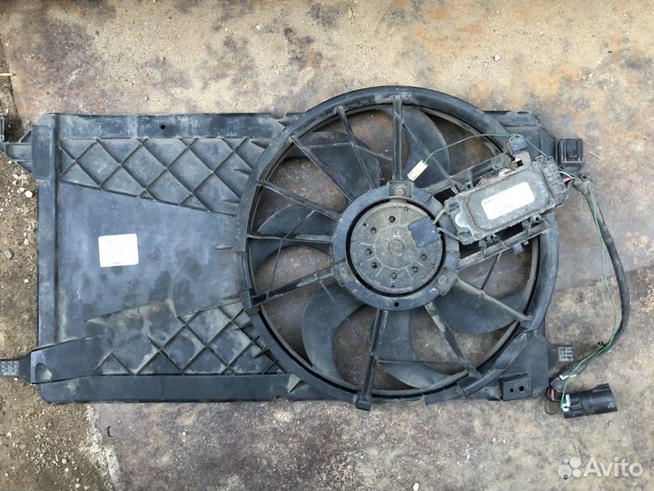 Вентилятор охлаждения, диффузор mazda 3 bk 2.0
