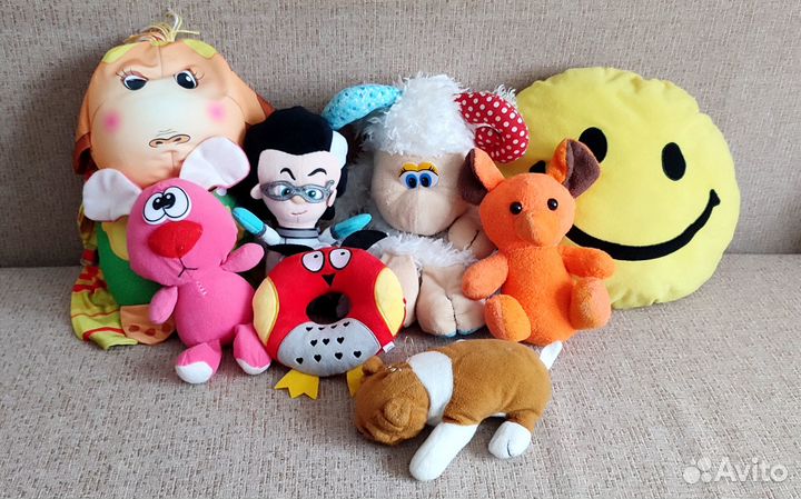 Мягкие игрушки пакетом, цена за весь пакет