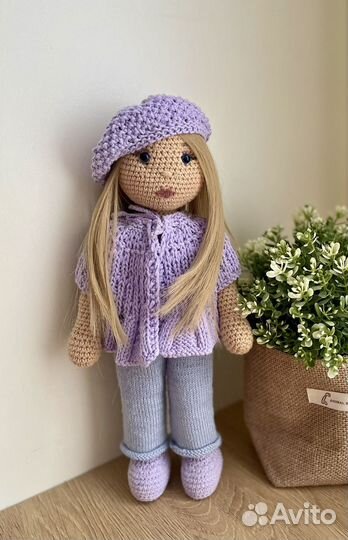 Кукла ручной работы Амигуруми